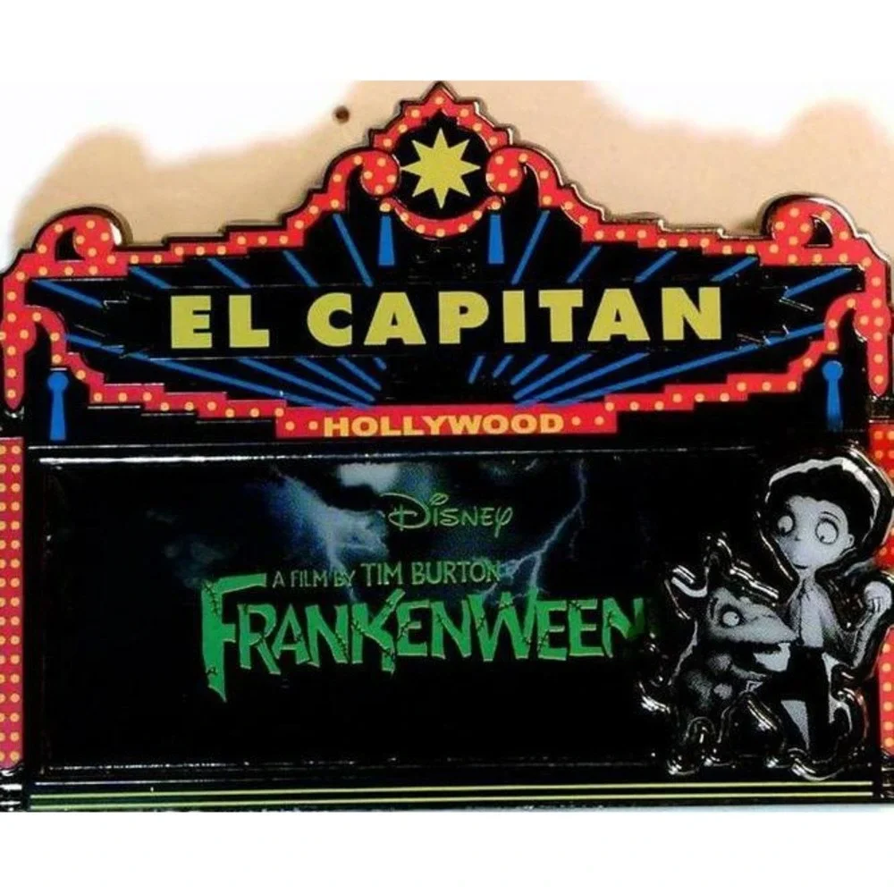 Disney Pin Frankenweenie Marquee Victor and Sparky Tim Burton DSF LE 500 92221‎
